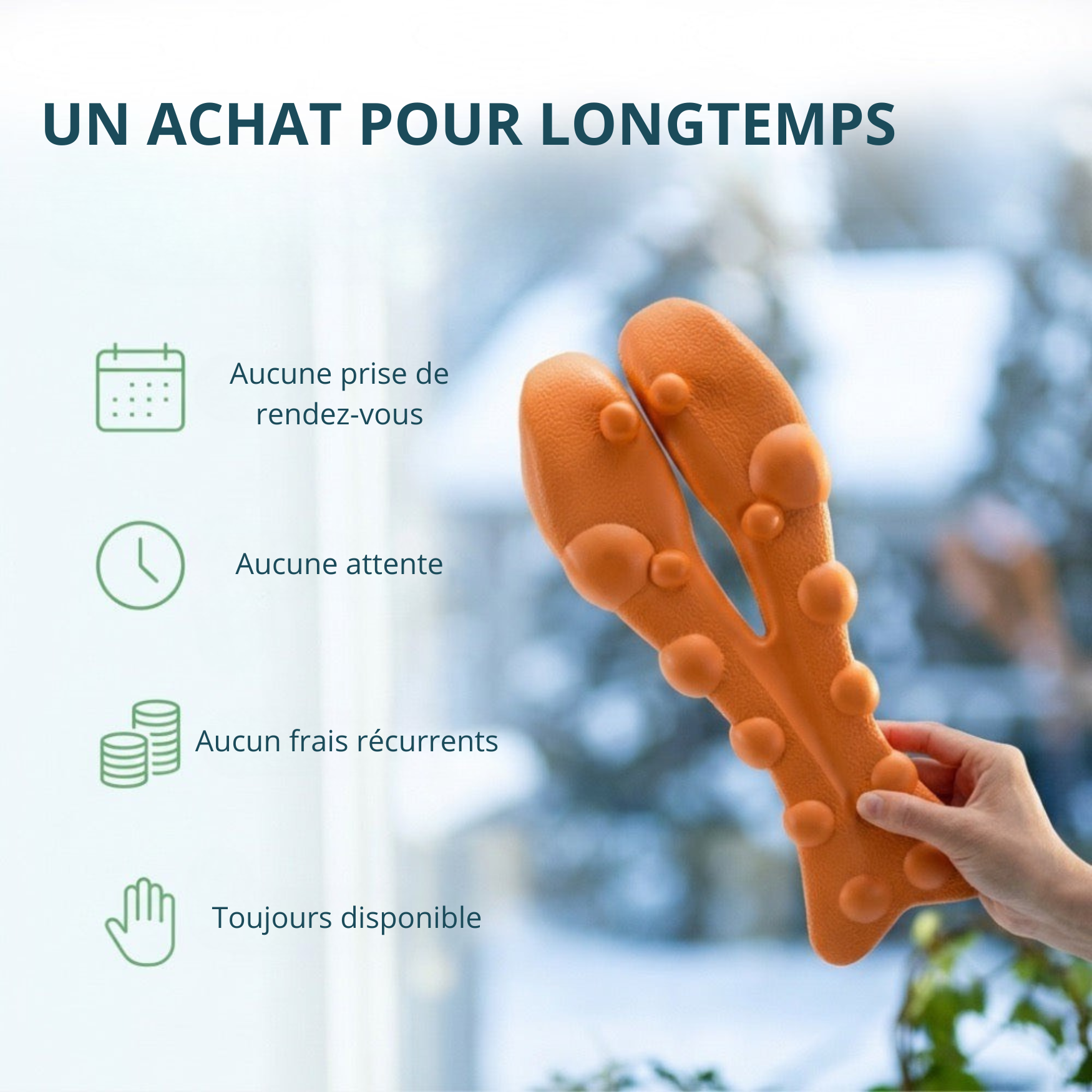 Vertex™ - Outil de pression sur les points de douleurs